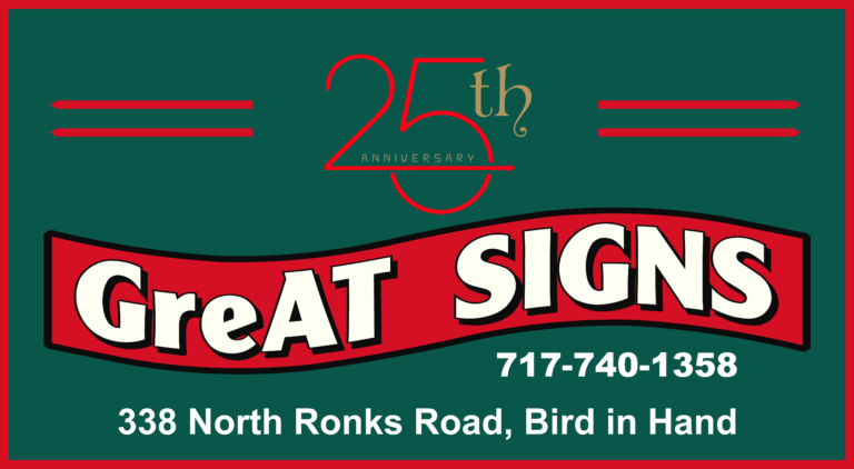 GreAT Signs 25th Anniversary Logo 2 14 25 768x422